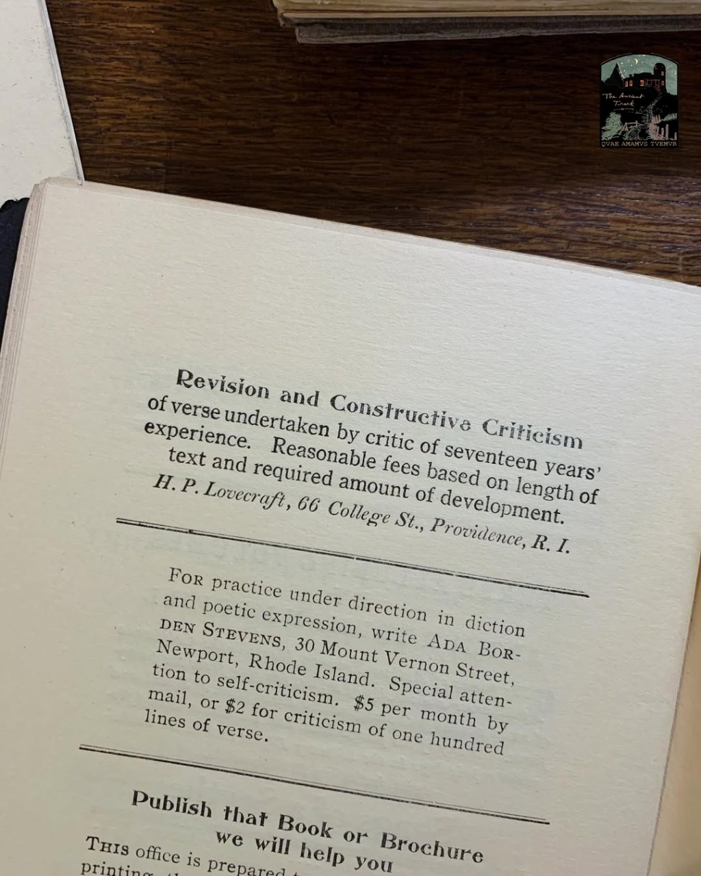 L&rsquo;Alouette, novembre 1933