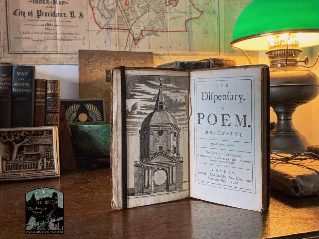 Bibliothèque de H.P. Lovecraft : &laquo;&nbsp;The Dispensary&nbsp;&raquo; de Samuel&nbsp;Garth